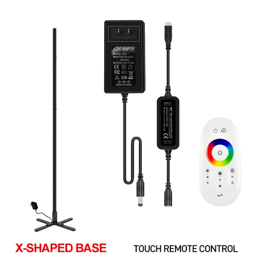 Tuya RGBIC LED Floor Lamp – 180CM Smart Nordic Mood Light with APP & Remote Control