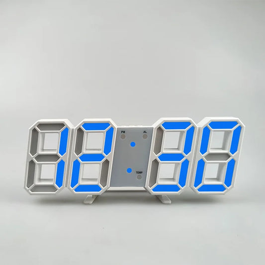 3D Digital LED Alarm Clock