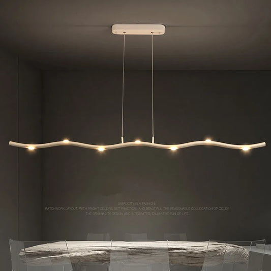 Nordic Tree Branch Chandelier – Minimalist White LED Pendant Light for Home & Commercial Spaces