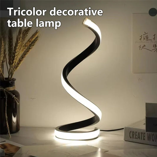 White RGB LED Table Lamp
