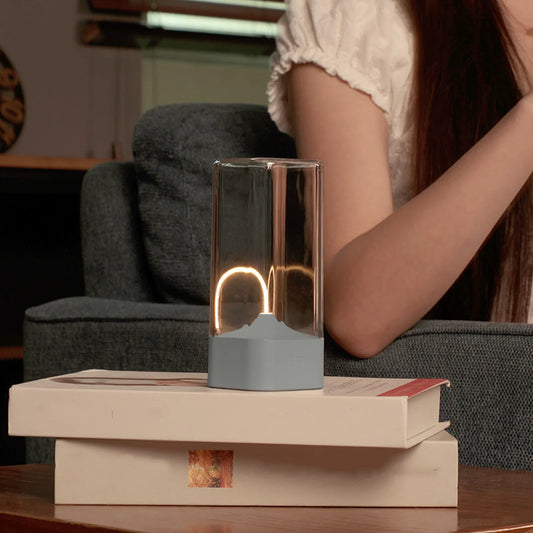 Magnetic Filament Table Lamp – Touch Control USB Rechargeable Desk Light
