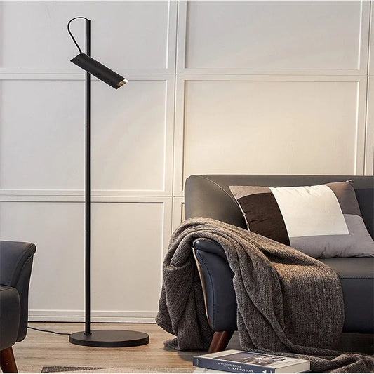 Modern Minimalist LED Adjustable Floor Lamp – Sleek Interior Light for Bedroom, Sofa & Living Room