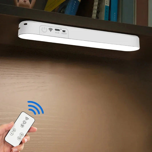 Magnetic LED Night Light Desk Lamp – USB Rechargeable Dimmable Table Lamp for Office & Bedroom