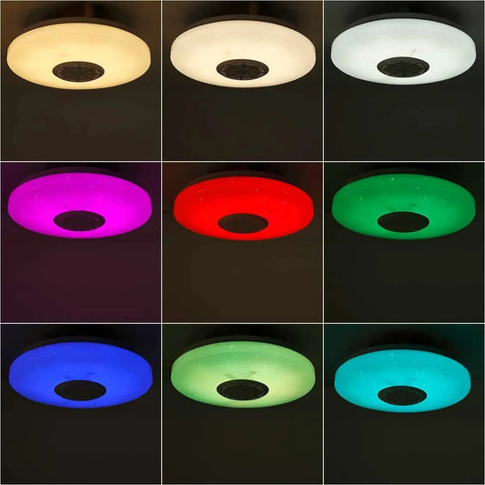 RGB Smart LED Ceiling Light – 42W/60W Home Decorative Light with WiFi & Bluetooth Control