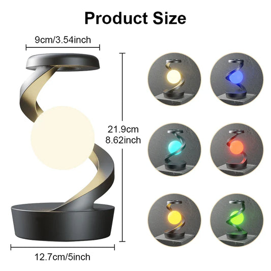 Charging LED Night Lamp – Motion Sensor Floating Bedside Light