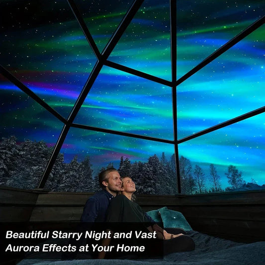 360° Star Projector Aurora Galaxy Light